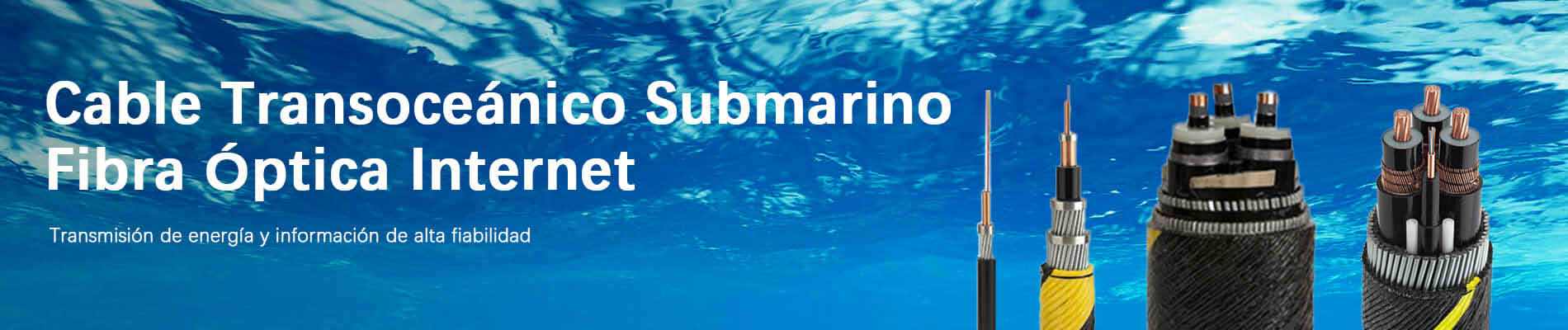 Los tipos de cables submarinos