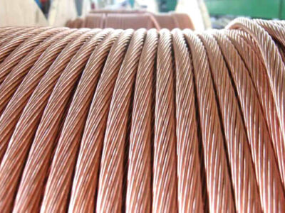 alambres de cobre