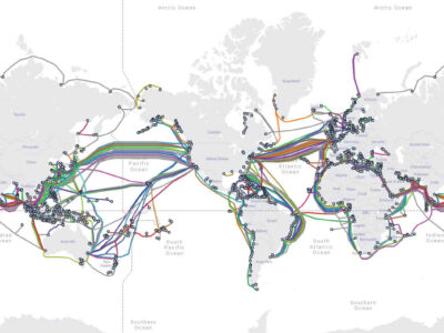 Mapa de cables submarinos