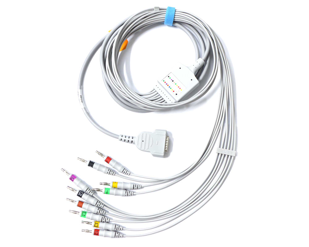 Los cables de ECG