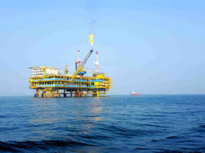 Plataforma petrolífera en alta mar