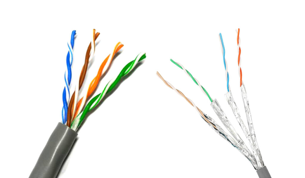 Cables de red UTP y STP