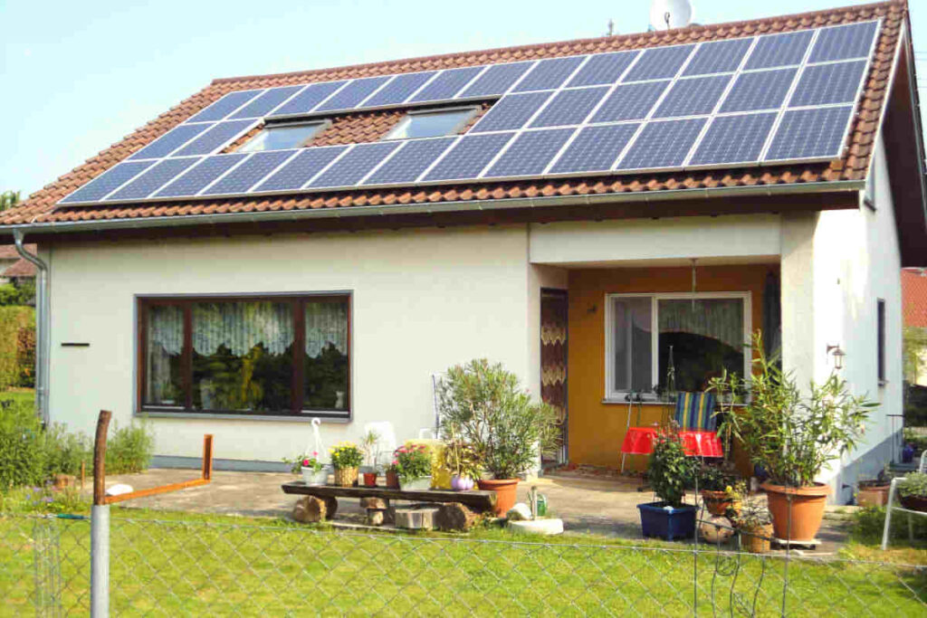 Energía solar sobre tejado