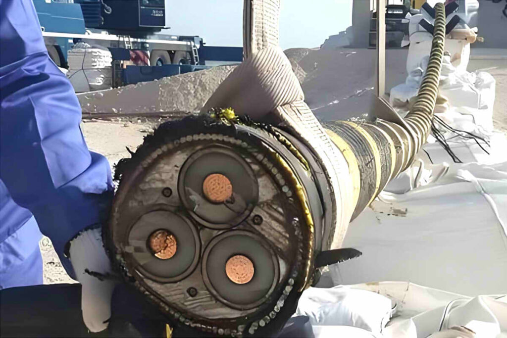 Instalación de cables submarinos